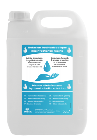 GEL HIDROALCOHOLICO BARDAHL 5L